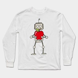 Red Apple bot Long Sleeve T-Shirt